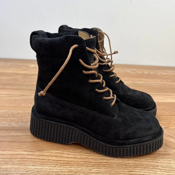 Rag & Bone Black Suede Sloane Boots Women's Size 6 NEW - Picture 2 of 13